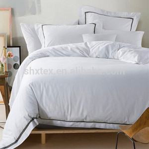 100% Cotton 200-400 Chủ Đề Đếm Khách Sạn Ropa De Cama Poly Bông Tấm Ga Trải Giường Cho Khách Sạn - Product Image 1