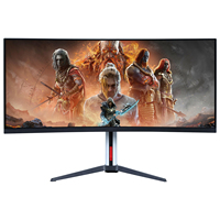 Moniteur de jeu incurvé 34 pouces 1800R 180Hz UWQHD VA Gaming Panel PC Monitor 21:9 écran d'ordinateur Vente en gros en usine