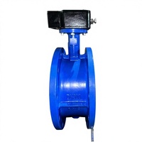 Vanne papillon électrique pour eau D341X-16C/D341J-16P avec joint souple en caoutchouc DN300 304 pour températures modérées