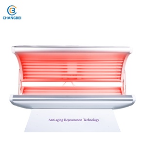 Changbei Commercial-Grade Full-Body Red Light Tanning Bed Vertical <strong>Solarium</strong> Sunbed for Beauty <strong>Salons</strong> &amp; Spas - Product Image 2