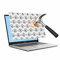 Film protecteur d'écran d'ordinateur portable en PET souple, finition mate anti-reflet, feuilles en verre nano 9H anti-choc, OEM ODM disponible, fourniture directe usine