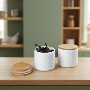 Japandi Style Aluminum <b>Tea</b> Storage Mini <b>Jar</b> Customizable Size Small Portable Kitchen Steamable Multifunction <b>Tea</b> Canister Spice - Product Image 3