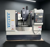 Centre d'usinage CNC vertical XH7126, équipement de fraisage haute rigidité pour la fabrication de moules