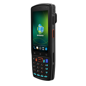 Teléfono inteligente <span class=keywords><strong>Android</strong></span> 9,0 con escáner de código de barras 1D 2D <span class=keywords><strong>QR</strong></span> Terminal de datos móvil PDA de mano en el momento de la llegada - Product Image 1