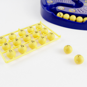La tavola rotonda di plastica all'ingrosso della fabbrica ha messo i giochi di <span class=keywords><strong>Bingo</strong></span> per i bambini - Product Image 1