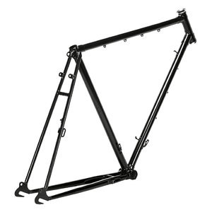 French Type Bicycle <b>Frame</b> Single Bar Steel With BB Cup And Seat Bolt Durable Roadster <b>Bike</b> <b>Frame</b> Replacement Part - Product Image 5