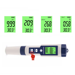 Détecteur de Qualité de l'Eau 5 en 1 PH/TDS/EC/Salinité/S.G/ORP/Conductivité – Stylo Testeur de Qualité de l'Eau pour l'Élevage - Product Image 3