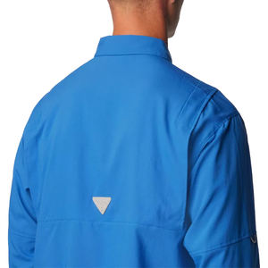 ملابس UPF 50 ، ملابس رجالي, ملابس رجالية للاستخدام خارج المنزل ، ملابس أداء الشمس ، قمصان المشي لمسافات طويلة ، أكمام طويلة ، قمصان صيد قطنية - Product Image 2