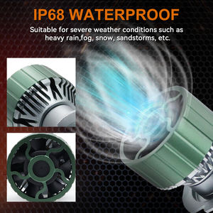 Ampoule de phare de voiture universelle M9 Pro H1/H3/H7/9006/9012/880/881, double faisceau antibrouillard, 6500K, 150W, 20000 Lumens, 12V - Product Image 6