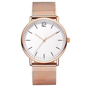 New <b>Couple</b> <b>Watches</b> Simple and Stylish Quartz <b>Watches</b> with Stainless Steel Straps Waterproof Unisex Wristwatches - Product Image 6