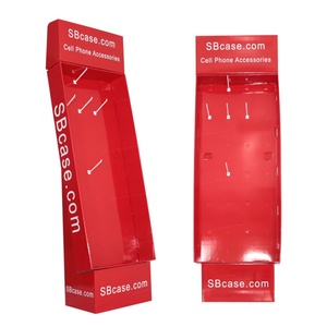 ชั้นวางสินค้าแบบสองชั้นสำหรับมีดโกน ใช้ในซูเปอร์มาร์เก็ต พับได้ เป็นมิตรกับสิ่งแวดล้อม ทำจากกระดาษแข็ง พร้อมตะขอแขวน มีด้ามจับ ใช้งานง่าย ประหยัดกว่า - Product Image 5