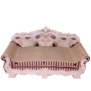 Ekstra Büyük Sevimli Tarz Kedi Tırmalama Tahtası Kanepe Şezlong Kedi Yatağı Oluklu Kağıt Tırmalamaya Dayanıklı Tüy Dökmez Kedi Oyuncağı - Product Image 5