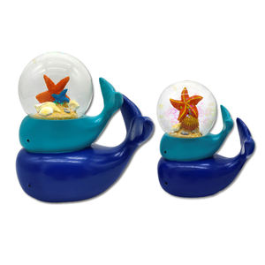 Boule à neige souvenir touristique des Caraïbes avec logo personnalisé, modèle de bateau de croisière en résine, boule à eau, globe à neige de bateau de croisière - Product Image 6