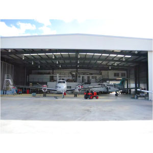 Hangar Préfabriqué Modulaire Économique pour Hélicoptère, Hangar d'Avion, Bâtiment d'Entrepôt en Structure Métallique Portique, Hangar Aéronautique - Product Image 1