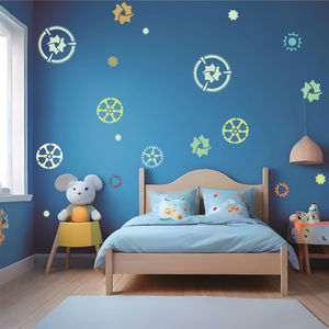 ลายฉลุนาฬิกาขนาดใหญ่ 60x60 ซม. แบบใช้ซ้ำได้ สำหรับวาดลายนาฬิกา  แม่แบบวาดลาย DIY สำหรับตกแต่งนาฬิกาสไตล์วินเทจ - Product Image 6