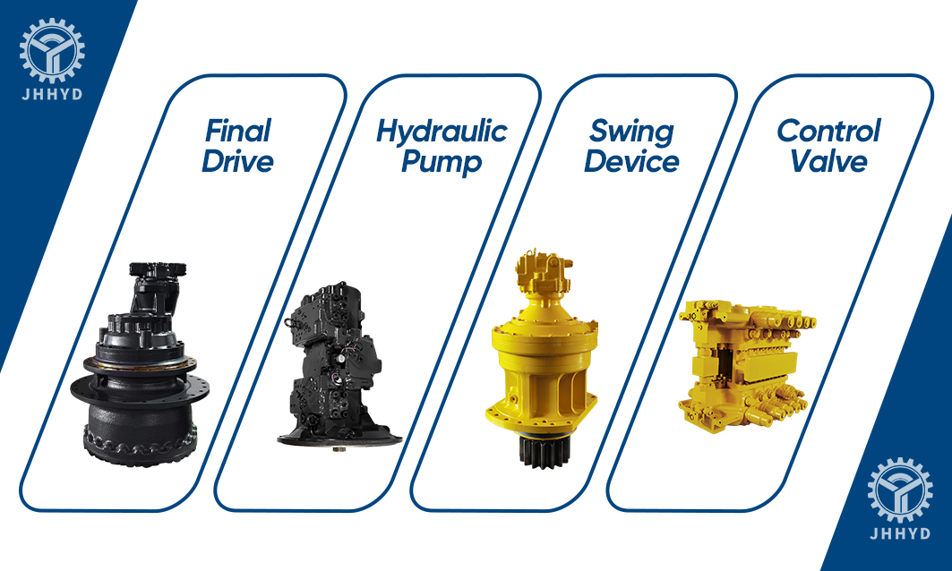 Doosan DX160W-3 Swing Gearbox - High-Quality Excavator Parts