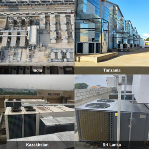 Climatiseur de toit haute performance 50Hz 60Hz Inverter RTU pour <span class=keywords><strong>climat</strong></span> désertique, unité compacte industrielle HVAC - Product Image 5