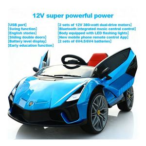 Auto Eléctrico de Juguete Toysrunner MS-666 a Batería, Asiento Acolchado Cómodo, Construcción de Plástico Resistente, Doble Motor Eléctrico - Product Image 6