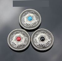 Prix d'usine Conchos En Métal Conchos Occidentaux Pour Accessoires