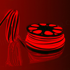 Tira de Luz LED de Neón Flexible a Prueba de Agua de 65.6 Pies, RGB a Todo Color o de un Solo Color, AC220V AC110V DC12V DC24V, con Enchufe - Product Image 4