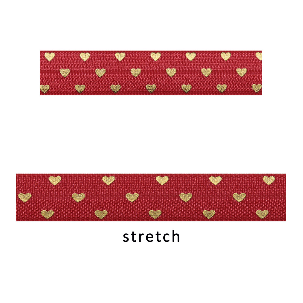 Лидер продаж 2019, эластичная лента с милым принтом в виде сердца