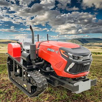 Tracteur à chenilles en caoutchouc Donol véhicules à chenilles tout terrain tracteur à chenilles amphibie
