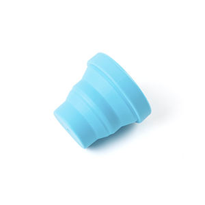 थोक सिलिकॉन ढहने वाला यात्रा कप फोल्डेबल यात्रा कप फोल्डेबल पोर्टेबल पीने मग, कॉफी कप - Product Image 3