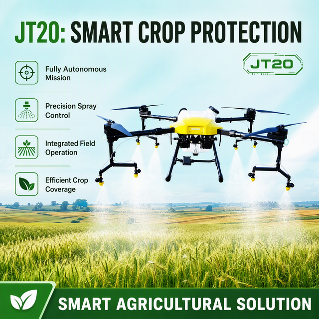 Smart Agriculture Spraying Drone Carbon Fiber Frame GPS Navigation Advanced Flight Control Crop Maintenance Device for Farms