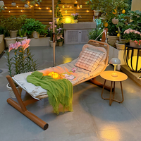 Fauteuil suspendu de jardin Meiqi, chaise suspendue intérieure et extérieure avec cadre en alliage renforcé pour jardin, patio, détente