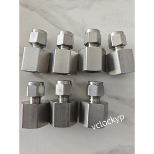 Swagelok SS-400-7-6, Connecteur 1/4 po. Tube OD X ID Femme NPT. (9 PIÈCES) Utilisé - Product Image 4