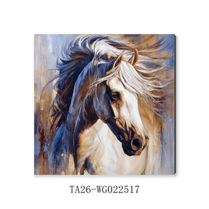 Dipinto a Olio Realistico <span class=keywords><strong>di</strong></span> <span class=keywords><strong>Cavalli</strong></span>, Arte Murale Dipinta a Mano su Tela <span class=keywords><strong>di</strong></span> Maestosi <span class=keywords><strong>Cavalli</strong></span> Bianchi per Soggiorno e Arredamento Casa - Product Image 6