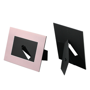 Nhà Cung cấp nhà máy ảnh màu hồng thư mục 5x7 6x8 <span class=keywords><strong>8x10</strong></span> hình ảnh khung ảnh thẻ giấy Mat khung ảnh - Product Image 5