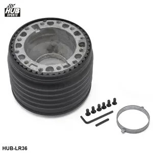 HUB Sports Universal Steering Wheel Hub Adapter Quick Release Boss Kit For Land Rover Defender 36 Spline HUB-LR36