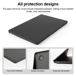 Coque en carbone pour <span class=keywords><strong>MacBook</strong></span> Air 13 <span class=keywords><strong>15</strong></span> <span class=keywords><strong>Pro</strong></span> 14 16 Slim Fit Anti-Fingerprint Hard PP Cover Black Carbon Fiber Case For <span class=keywords><strong>MacBook</strong></span> <span class=keywords><strong>Pro</strong></span> 16 - Product Image 5