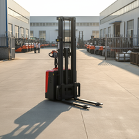 Gerbeur électrique compact HaoRun CDD20 avec mât à deux étages et batterie au plomb-acide pour les travaux en allées étroites