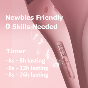 <span class=keywords><strong>Fer</strong></span> à boucler automatique professionnel 32mm 36mm, ondulateur de <span class=keywords><strong>cheveux</strong></span> à ions négatifs <span class=keywords><strong>pour</strong></span> ondulations de plage avec minuterie et alerte sonore OEM ODM - Product Image 4
