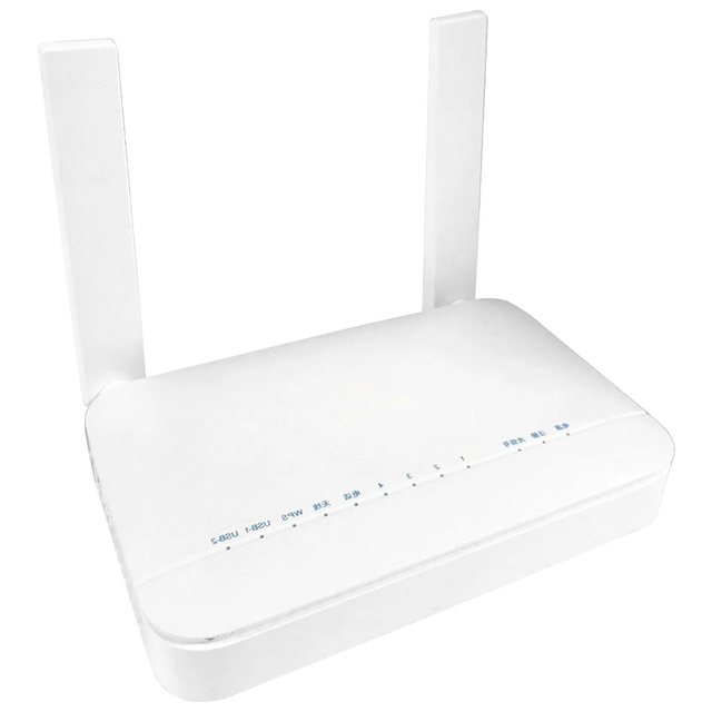 4GE Lan Port Fiber Modem FIBER IN HOME FTTH Router GPON ONU ONT F6610m DUAL BAND WIFI 6 5Dbi Antenna 2.4G/5G AC WIFI ONT