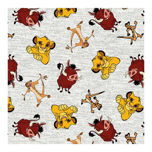 Tissu tricot extensible en coton (90%) et élasthanne (10%) imprimé numérique personnalisé motif <span class=keywords><strong>Roi</strong></span> <span class=keywords><strong>Lion</strong></span>, écologique, pour robes - Vente directe usine - Product Image 4