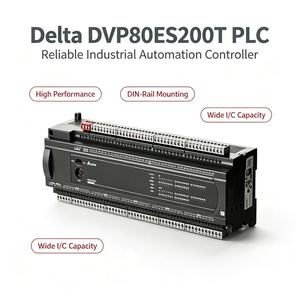 Contrôleur d'automatisation industrielle Delta DVP80ES200T PLC 80 points I/O 240V DC Communication RS485 - Product Image 1