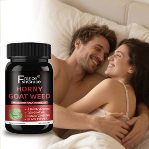 Extractos de Hierba de Cabra en Celo de Alta Calidad con Raíz de Maca Negra para Apoyar la Energía Masculina, Cápsulas de Hierba de Cabra en Celo - Product Image 1