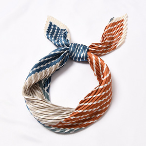 Genya – foulard en soie <span class=keywords><strong>pour</strong></span> femme et fille, <span class=keywords><strong>Bandana</strong></span> style Boho - Product Image 4
