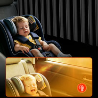 Pare-soleil de voiture avec poches latérales magnétiques, maintien magnétique puissant, sans déplacement, sans installation requise, rideau rafraîchissant pour l'été