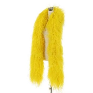 Boa di Piume di Struzzo Gialle a 3 Strati <span class=keywords><strong>per</strong></span> Fai <span class=keywords><strong>da</strong></span> Te, Costumi, Danza, Carnevale, Feste, <span class=keywords><strong>Halloween</strong></span> e <span class=keywords><strong>Decorazioni</strong></span> <span class=keywords><strong>per</strong></span> la <span class=keywords><strong>Casa</strong></span> - Product Image 1