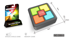 Điện tử giáo dục học tập ma thuật Bộ nhớ trò chơi whack một nốt ruồi nhấp nháy nhựa <span class=keywords><strong>Cube</strong></span> đồ chơi cho trẻ em - Product Image 2