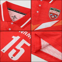 Grosir kaus sepak bola asli dewasa kustom kaus pria lengan pendek gambar cetak kaus sepak bola sejuk untuk pria WOX989