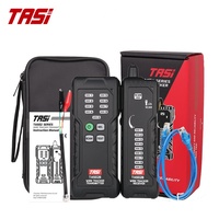 TASI TA502B Rastreador de Cables Eléctricos Digital, Localizador de Líneas, Probador de Cables de Red, Alta Precisión, Protección IP65, 1 Año de Garantía