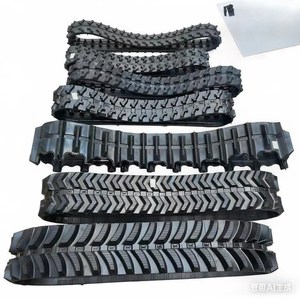 Chenilles en caoutchouc véritable durables pour excavatrices Kubota U15 U17 U20 U25 U30 U35 - Product Image 1