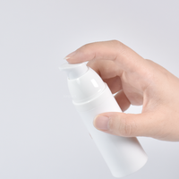 Flacon Pompe Airless Remplaçable pour Cosmétiques 25ml 40ml, Emballage Rechargeable pour Crème Solaire, Crème BB et Lotion par KINPACK