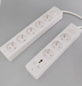 Nueva UE francés estándar <span class=keywords><strong>Homekit</strong></span> toma de corriente tira de alimentación 5AC toma de corriente de extensión - Product Image 5