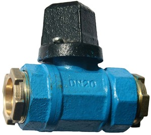 Vanne de Connexion Horizon en Acier au Carbone avec Bride en Fer - Product Image 3